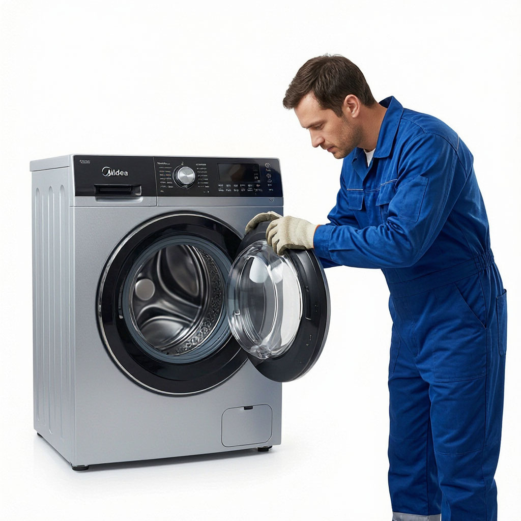 Ремонт и обслуживание стиральных машин Midea в Луганске